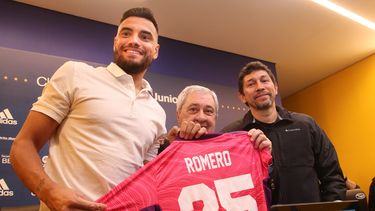 Sergio Chiquito Romero fue presentado en Boca
