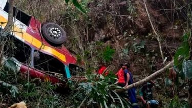 Tragedia en Brasil: al menos 17 muertos al caer un autobús a un precipicio