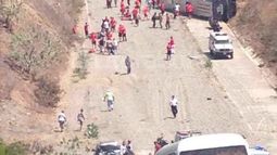 Volcó un micro en el que viajaba el plantel de Huracán en Venezuela