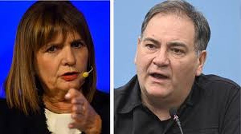 Patricia Bullrich y JAvier Alonso