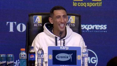 Di María fue presentado en Rosario Central: Estar acá es algo que soñaba