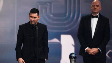 Messi se quedó con el premio The Best al mejor futbolista del mundo