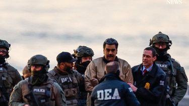 Trasladaron a Maduro al tribunal en Nueva York en medio de un mega operativo de seguridad