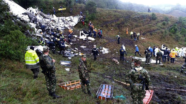 accidente chapecoense