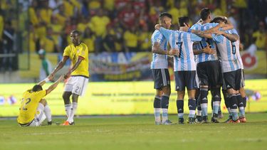 Argentina venció a Colombia y logró su primer triunfo en las Eliminatorias