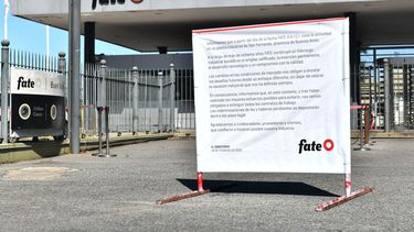 Crisis en la industria: Fate anunció el fin de sus operaciones y despide a 920 trabajadores Crisis en la industria: Fate anunció el fin de sus operaciones y despide a 920 trabajadores