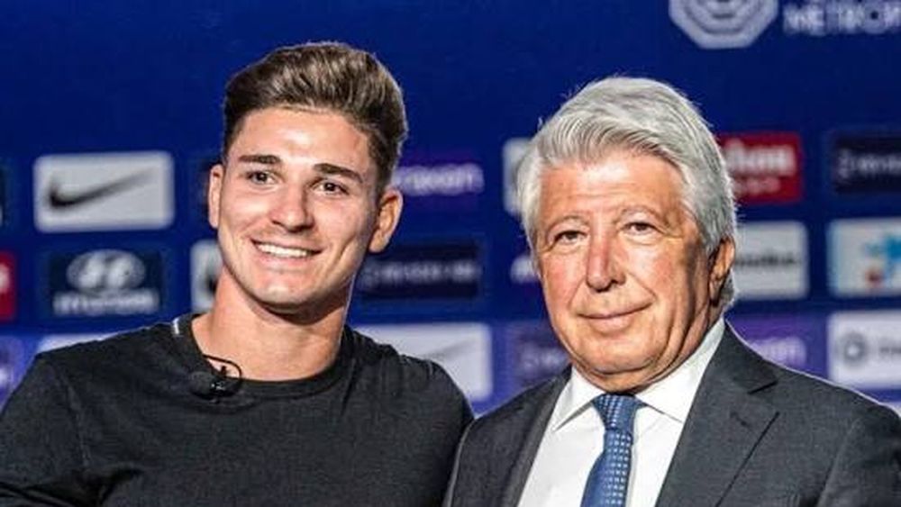El presidente del Atlético de Madrid sobre Julián Álvarez: No sé si pedirá disculpas